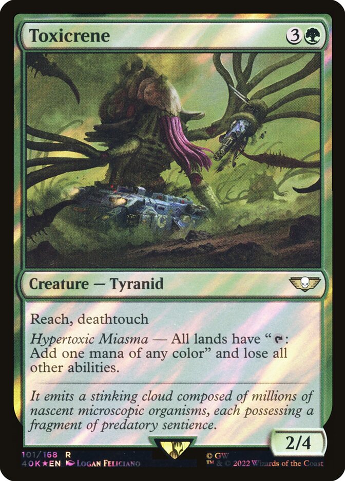 Toxicrene 101★ - Warhammer 40,000 Commander MTG card