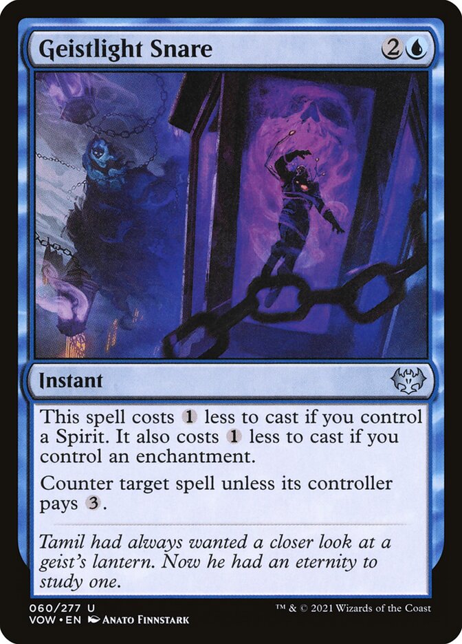 Geistlight Snare 60 - Innistrad: Crimson Vow MTG card