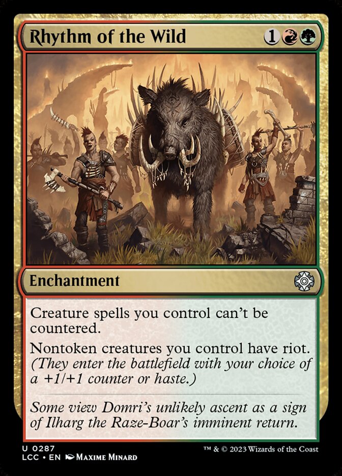 Rhythm of the Wild 287 - The Lost Caverns of Ixalan Commander MTG card