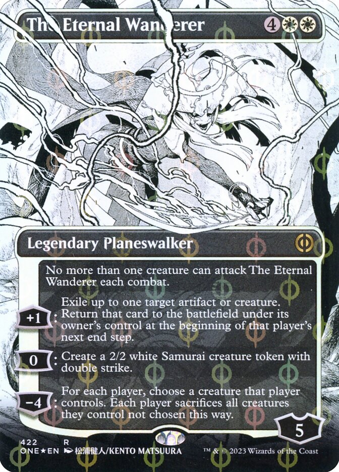 The Eternal Wanderer 422 - Phyrexia: All Will Be One MTG card