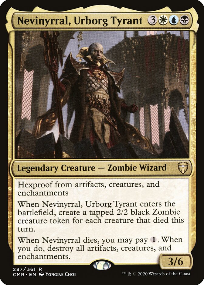 Nevinyrral, Urborg Tyrant 287 - Commander Legends MTG card