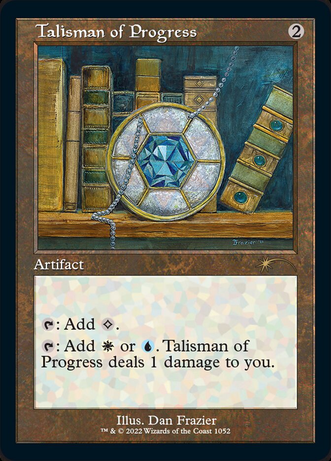 Talisman of Progress 1052 - Secret Lair Drop MTG card