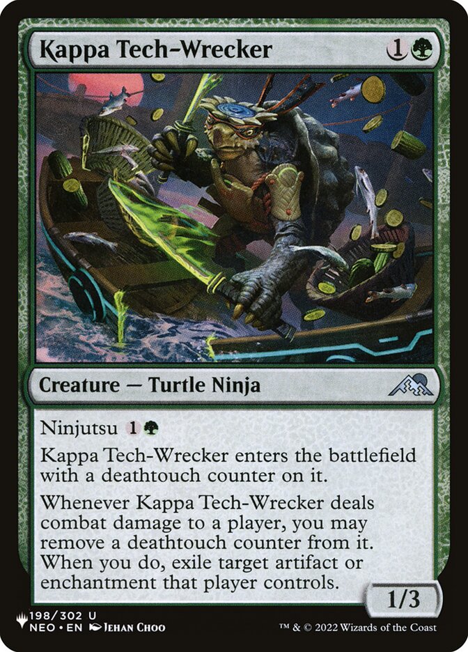 Kappa Tech-Wrecker NEO-198 - The List MTG card
