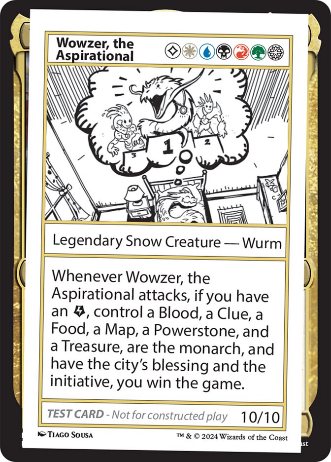 Wowzer, the Aspirational 604 - Mystery Booster 2 MTG card