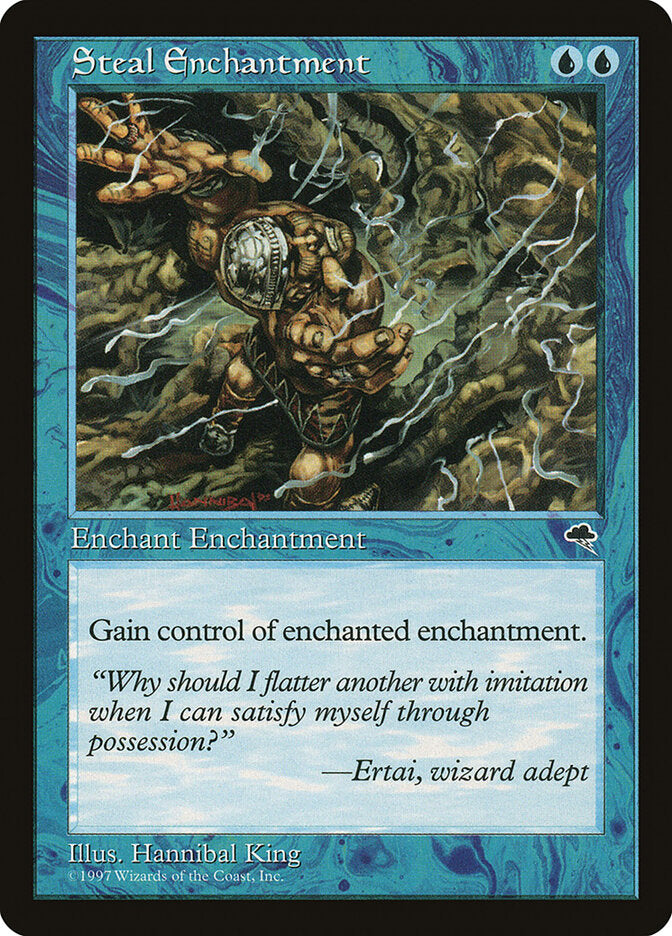Steal Enchantment 90 - Tempest MTG card