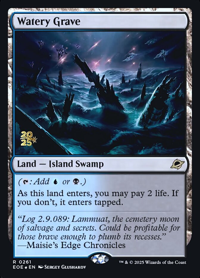 Watery Grave 261s - Edge of Eternities Promos MTG card