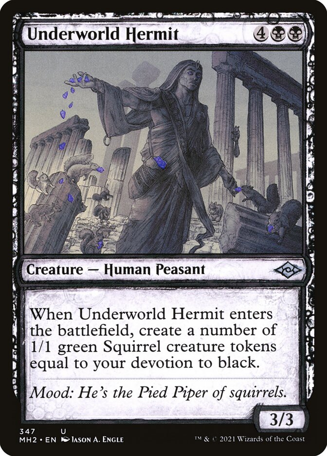 Underworld Hermit 347 - Modern Horizons 2 MTG card