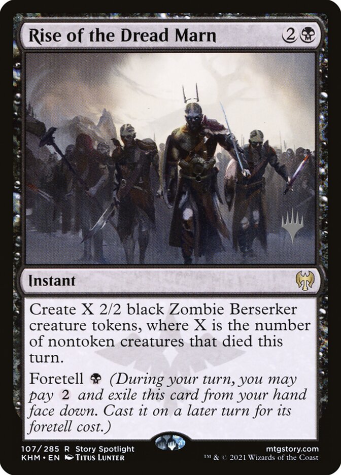 Rise of the Dread Marn 107p - Kaldheim Promos MTG card