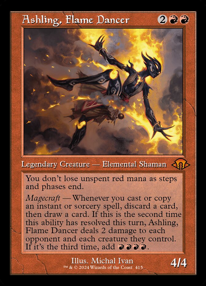 Ashling, Flame Dancer 415 - Modern Horizons 3 MTG card