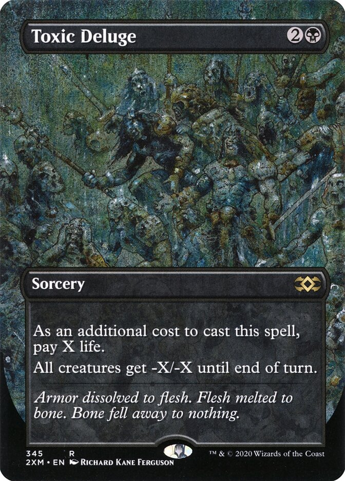 Toxic Deluge 345 - Double Masters MTG card
