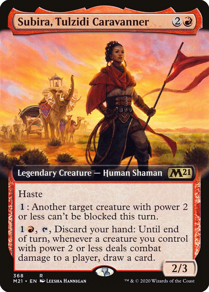Subira, Tulzidi Caravanner 368 - Core Set 2021 MTG card