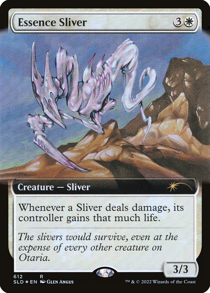 Essence Sliver 612 - Secret Lair Drop MTG card