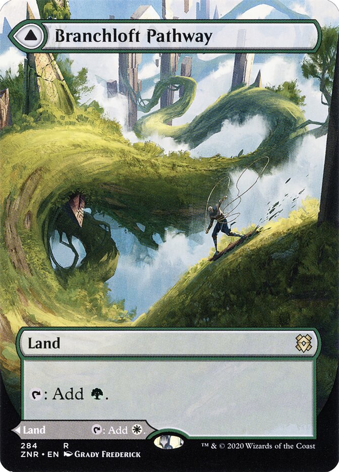Branchloft Pathway // Boulderloft Pathway 284 - Zendikar Rising MTG card