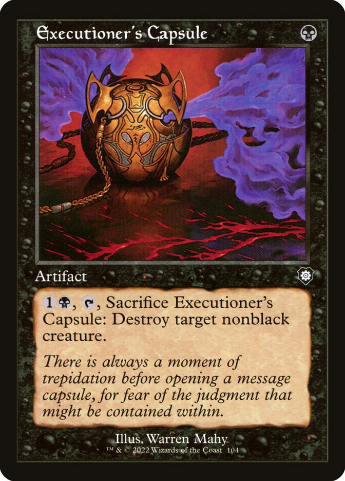 Executioner's Capsule 104 - The Brothers' War Commander MTG card