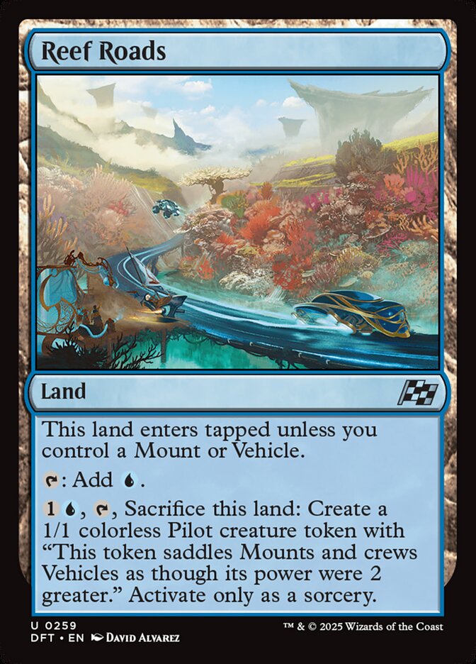 Reef Roads 259 - Aetherdrift MTG card