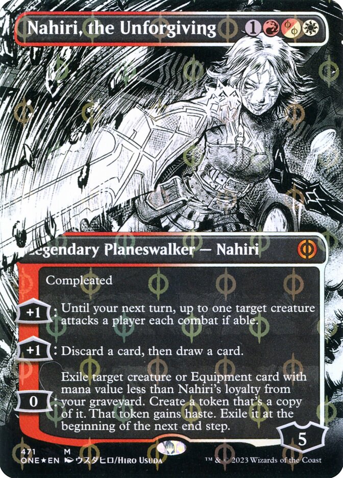 Nahiri, the Unforgiving 471 - Phyrexia: All Will Be One MTG card