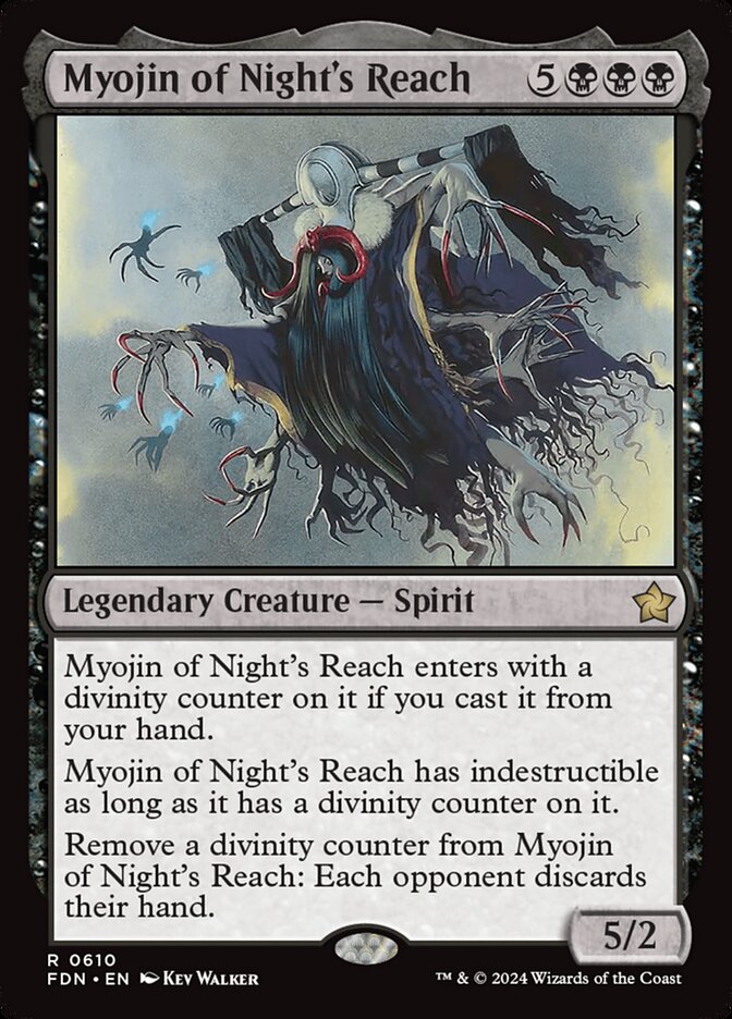 Myojin of Night's Reach 610 - Foundations MTG card