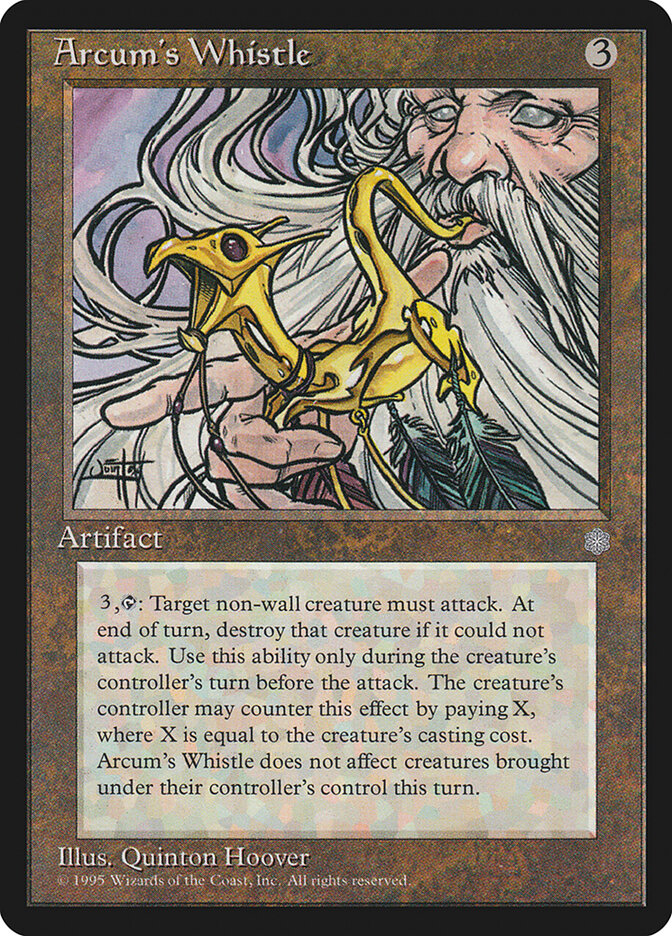 Arcum's Whistle 311 - Ice Age MTG card