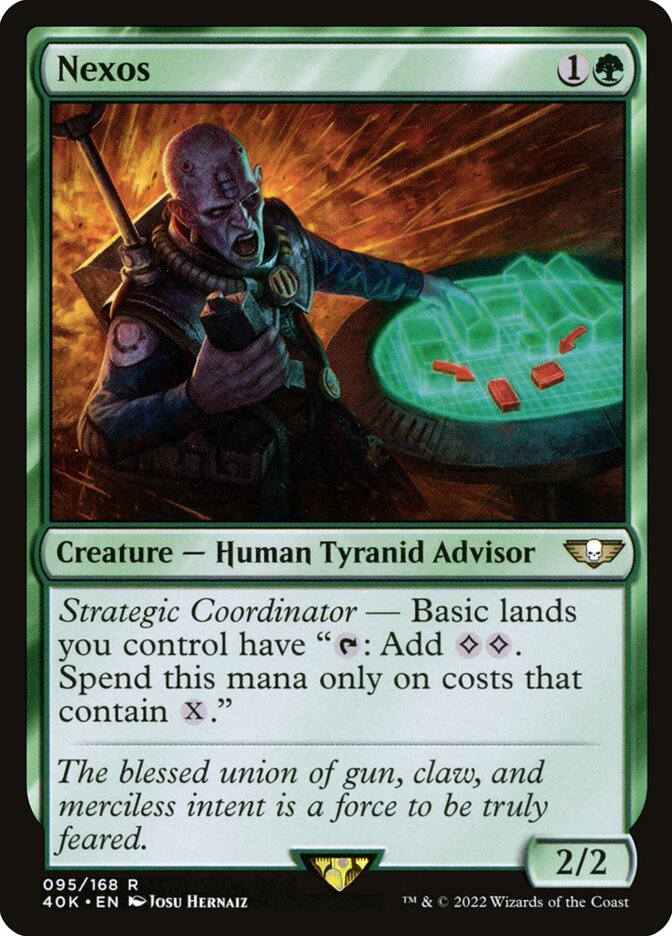 Nexos 95 - Warhammer 40,000 Commander MTG card