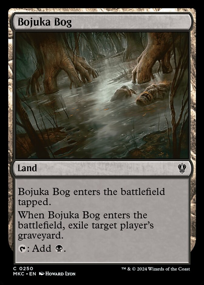 Bojuka Bog 250 - Murders at Karlov Manor Commander MTG card