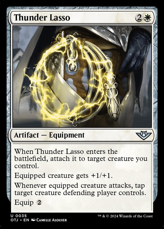 Thunder Lasso 35 - Outlaws of Thunder Junction MTG card