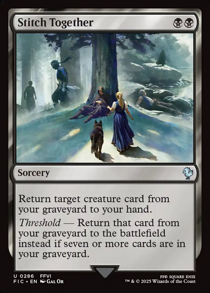 Stitch Together 286 - Final Fantasy Commander MTG card