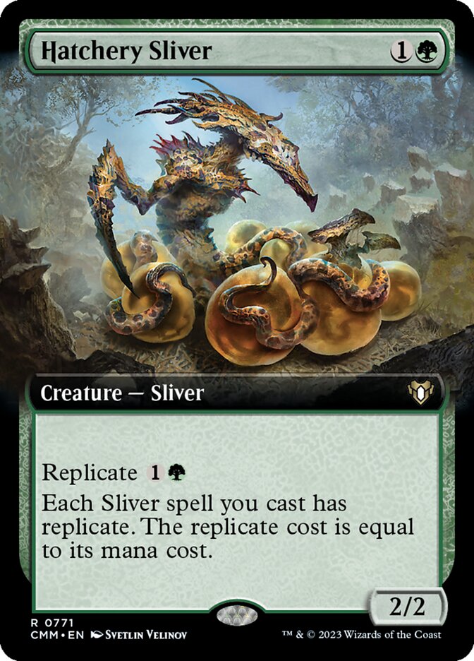 Hatchery Sliver 771 - Commander Masters MTG card