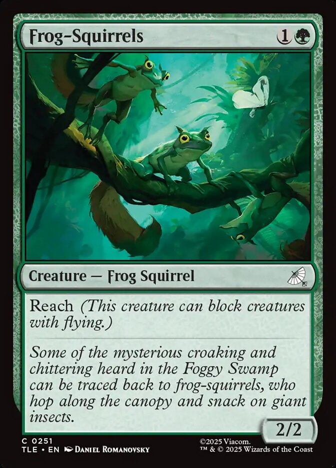 Frog-Squirrels 251 - Avatar: The Last Airbender Eternal MTG card