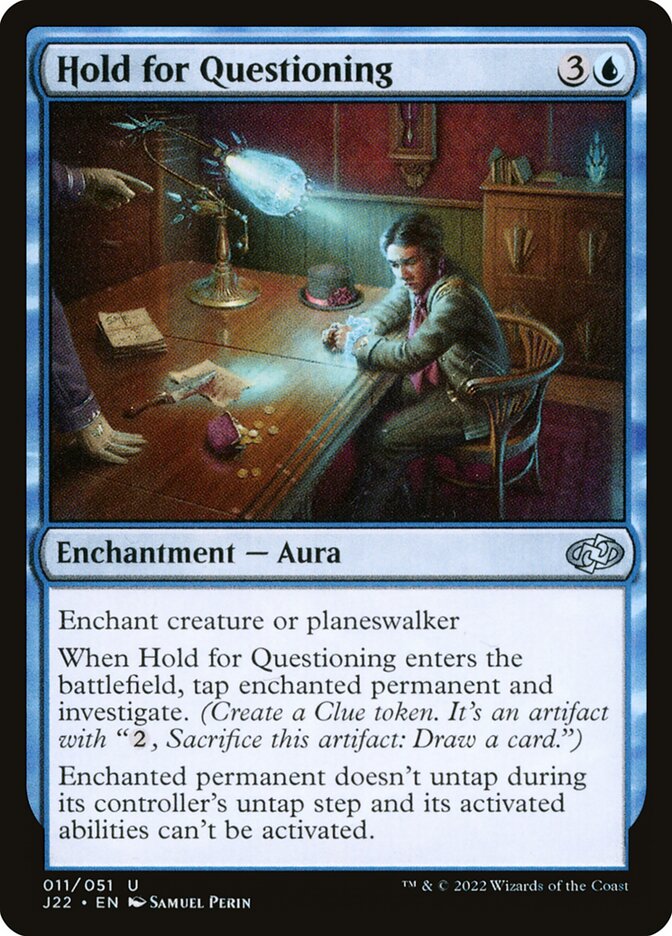 Hold for Questioning 11 - Jumpstart 2022 MTG card