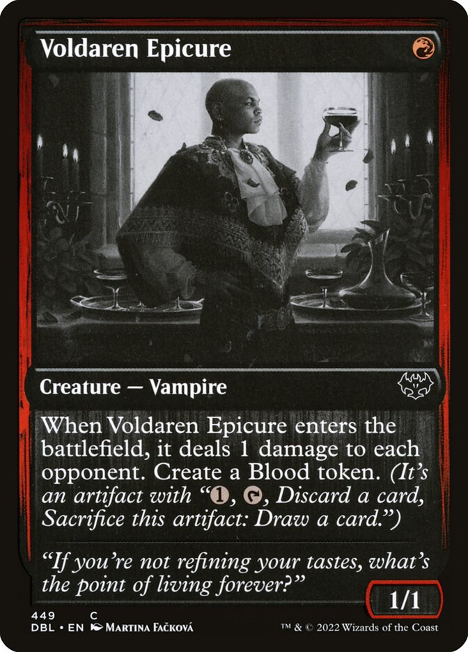 Voldaren Epicure 449 - Innistrad: Double Feature MTG card