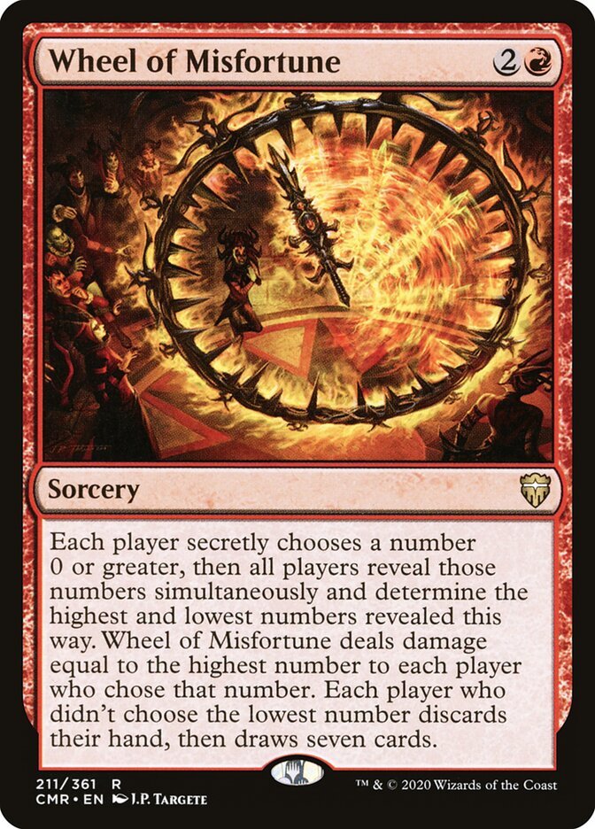 Wheel of Misfortune 211 - Commander Legends MTG card