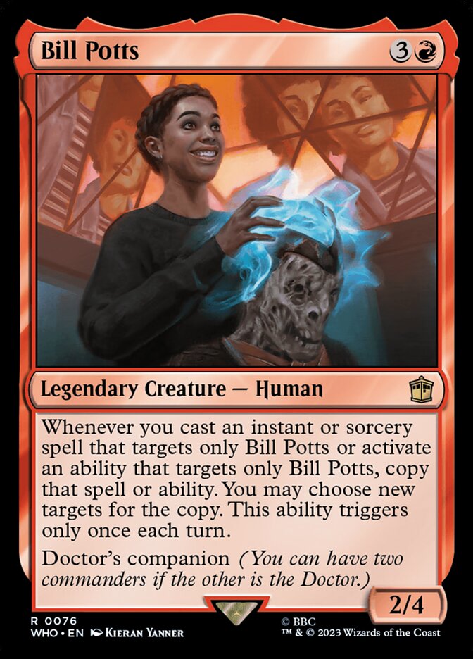Bill Potts 76 - Doctor Who MTG card