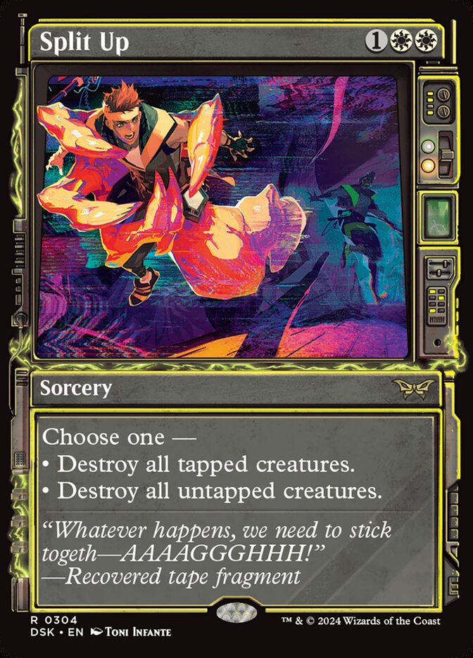 Split Up 304 - Duskmourn: House of Horror MTG card
