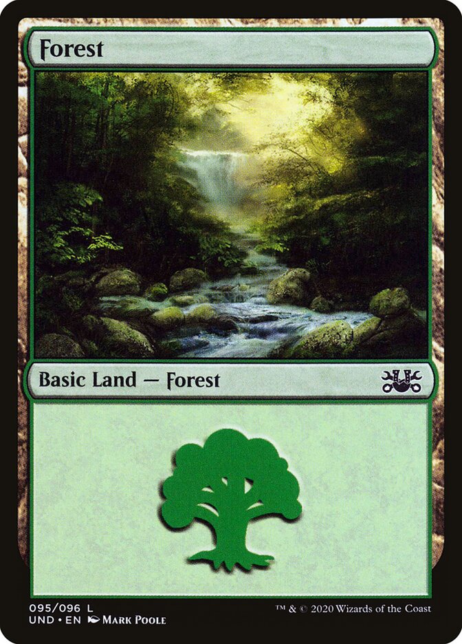 Forest 95 - Unsanctioned MTG card