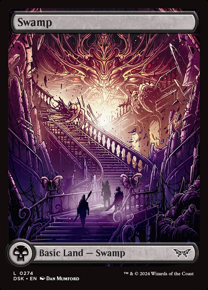 Swamp 274 - Duskmourn: House of Horror MTG card
