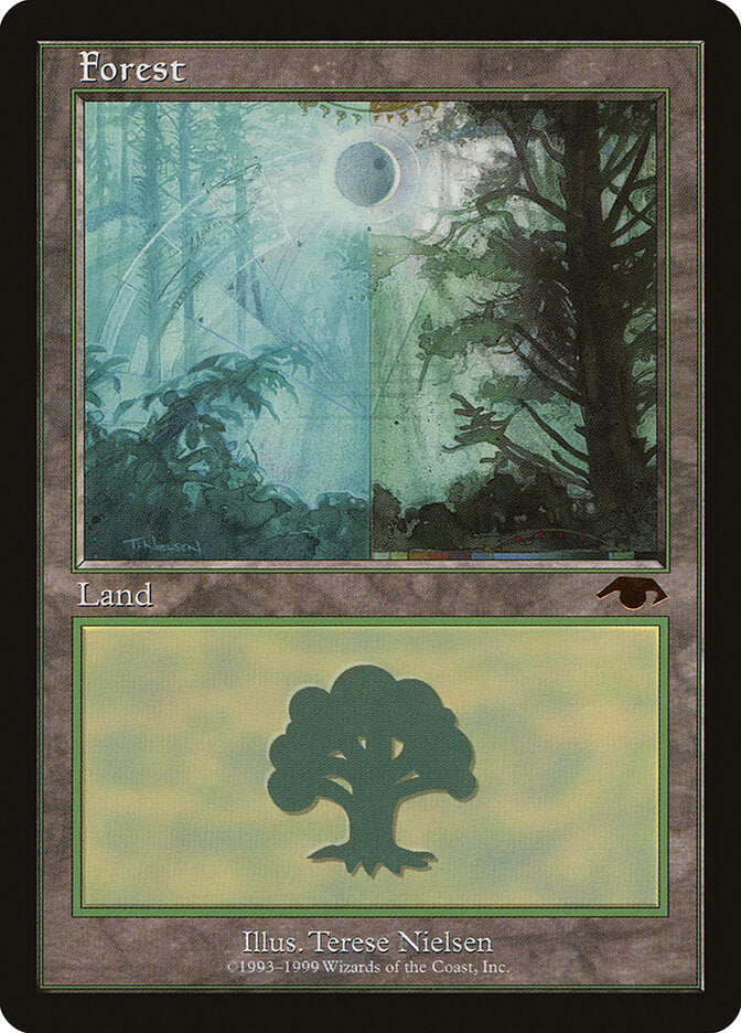 Forest 5 - Guru MTG card