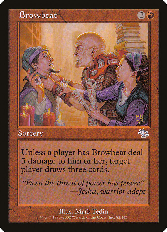 Browbeat 82 - Judgment MTG card