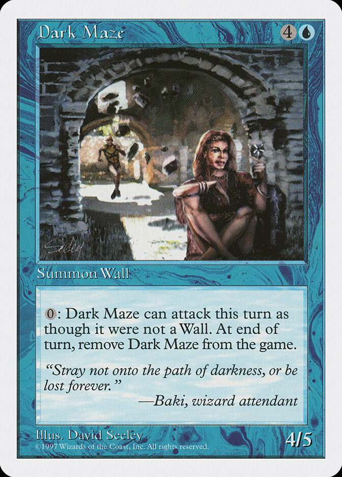 Dark Maze 80 - Fifth Edition MTG card