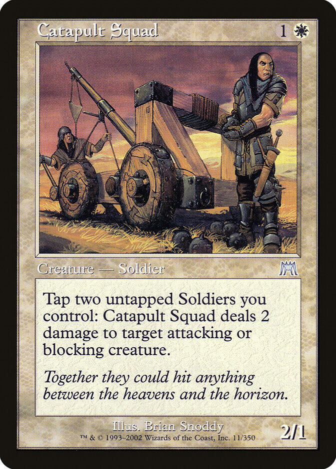 Catapult Squad 11 - Onslaught MTG card