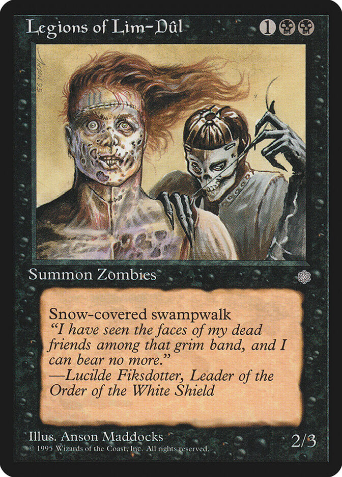 Legions of Lim-Dûl 142 - Ice Age MTG card