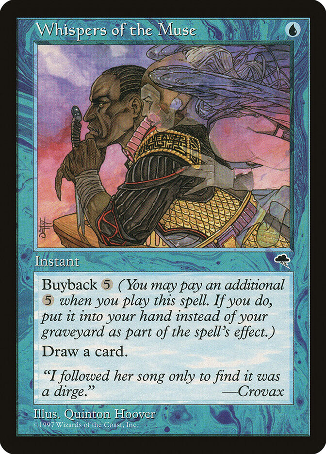 Whispers of the Muse 103 - Tempest MTG card