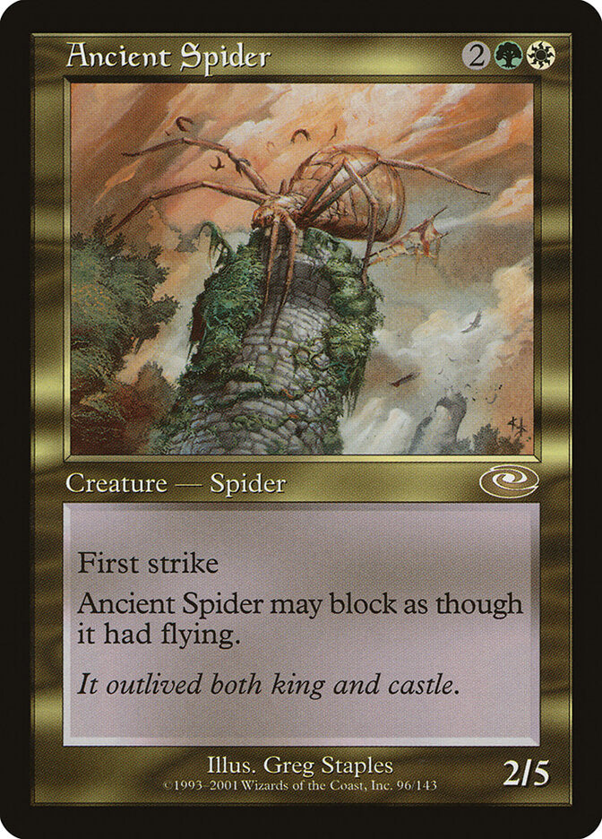 Ancient Spider 96 - Planeshift MTG card