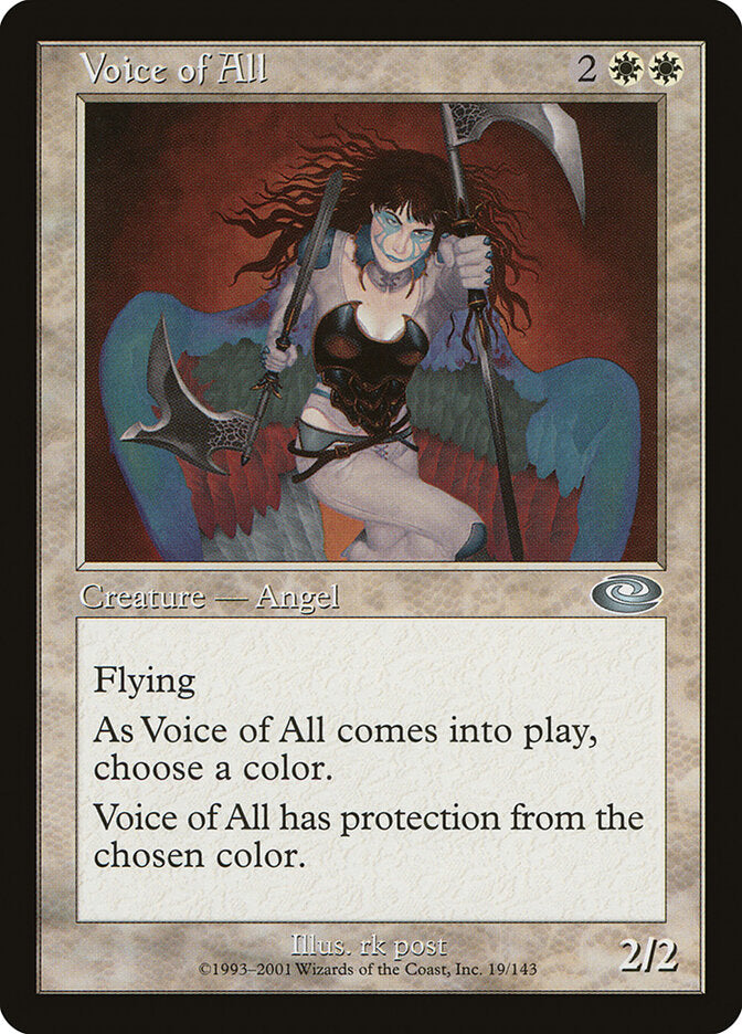 Voice of All 19 - Planeshift MTG card