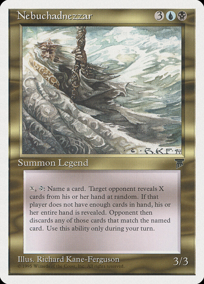 Nebuchadnezzar 80 - Chronicles MTG card