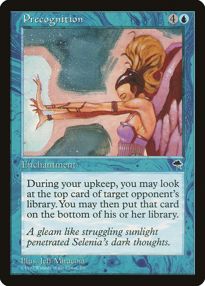 Precognition 79 - Tempest MTG card