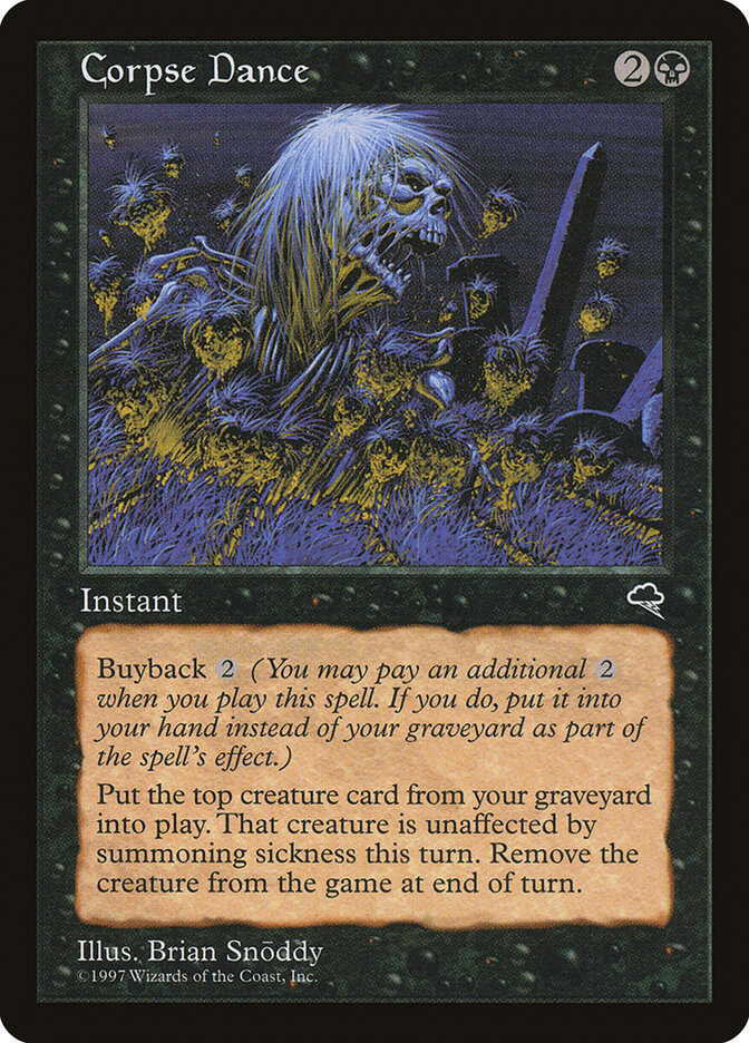 Corpse Dance 116 - Tempest MTG card