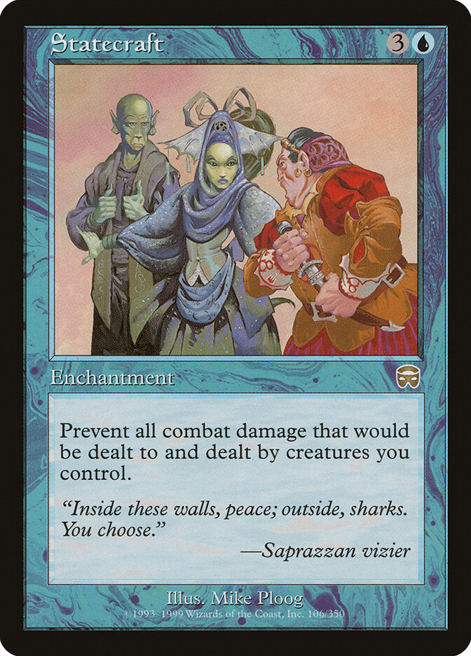 Statecraft 106 - Mercadian Masques MTG card