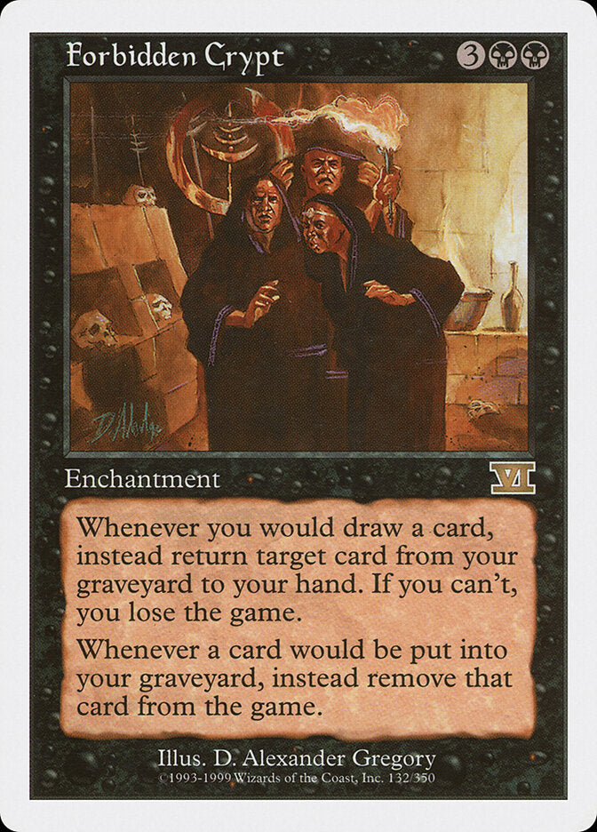 Forbidden Crypt 132 - Classic Sixth Edition MTG card