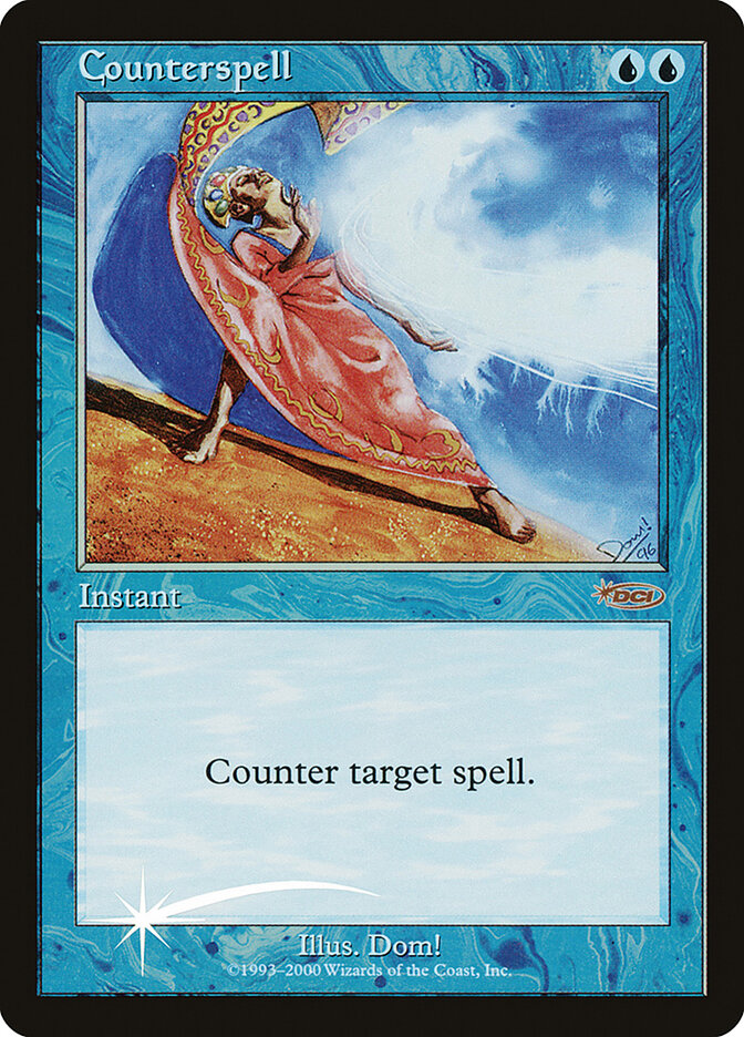 Counterspell 1 - Judge Gift Cards 2000 MTG card