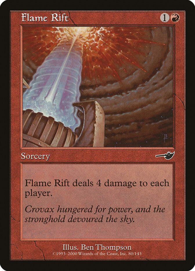 Flame Rift 80 - Nemesis MTG card